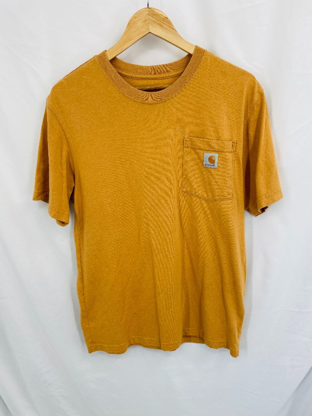 Carhartt Men's Orange Pocket T-Shirt